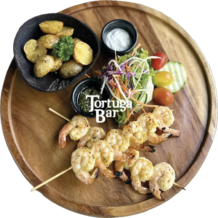 Grilled shrimp