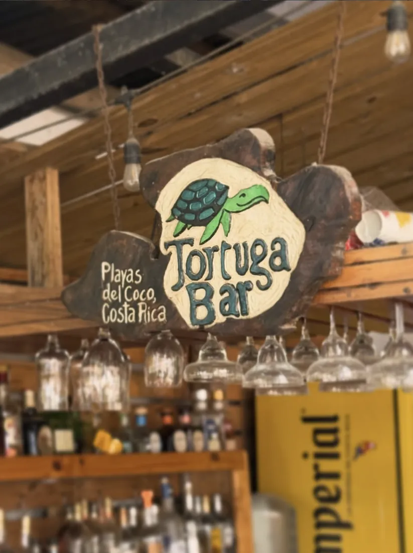 Tortuga Bar sign